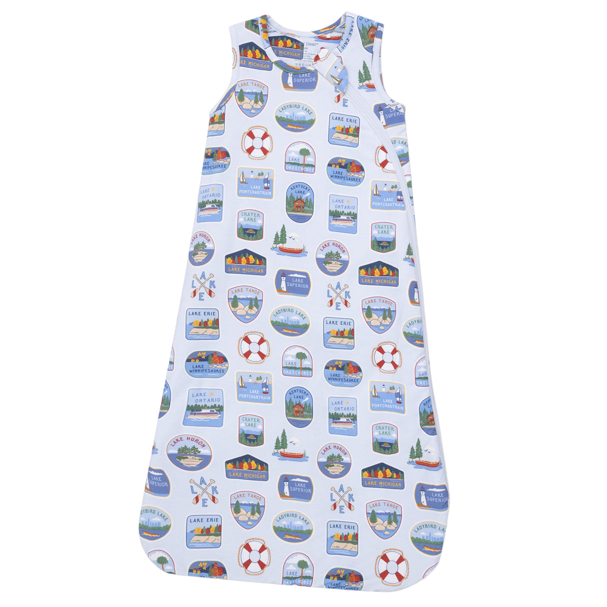 Sleep Bag - Lake Stickers - HoneyBug