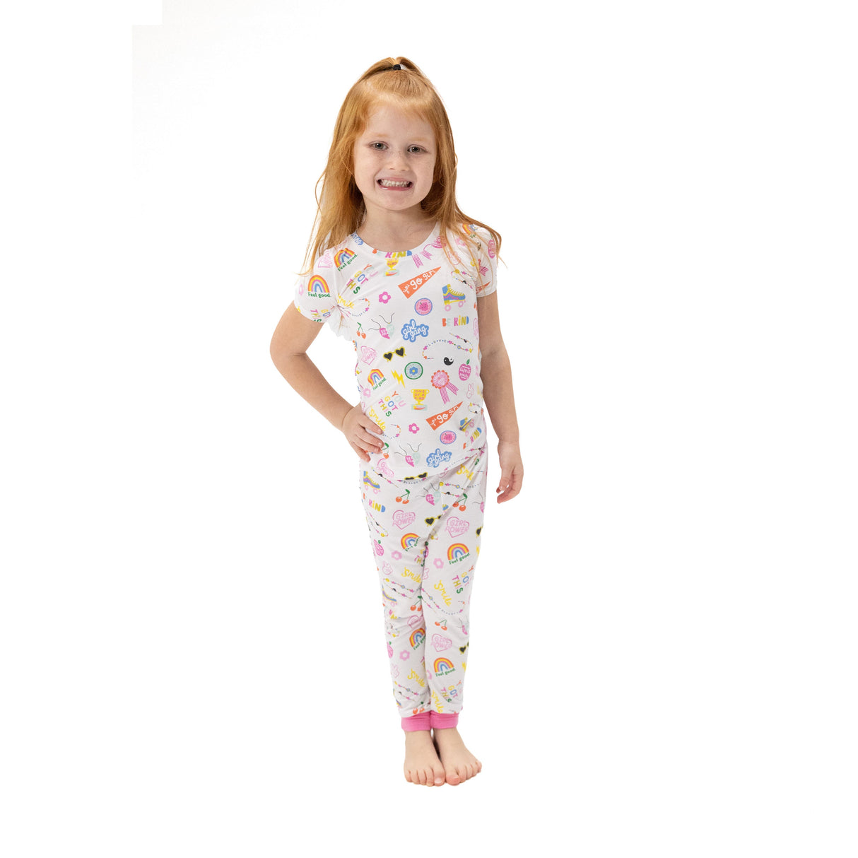 Girl Power - Short Sleeve Loungewear Set