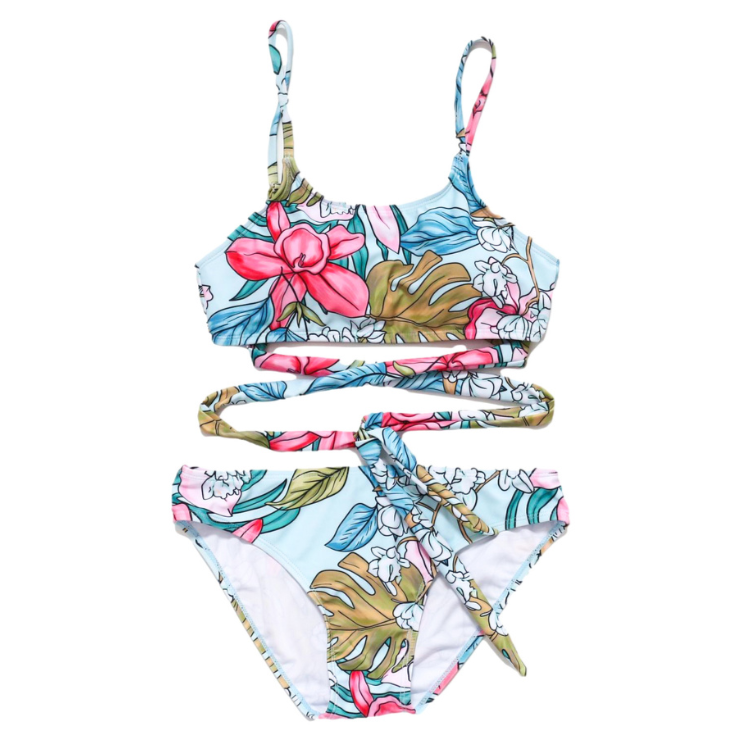 Sandcastle Lagoon Two Piece Swimsuit - HoneyBug