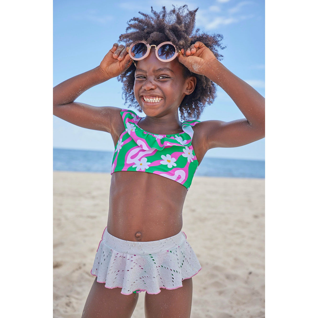 Daisy Dunes Two Piece Swimsuit - HoneyBug