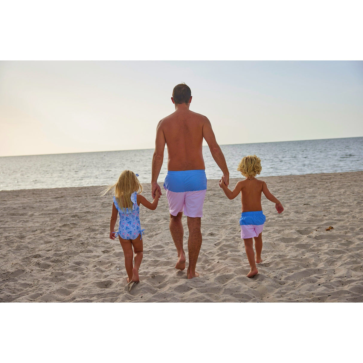 Coastal Cabana Men's Trunks - HoneyBug