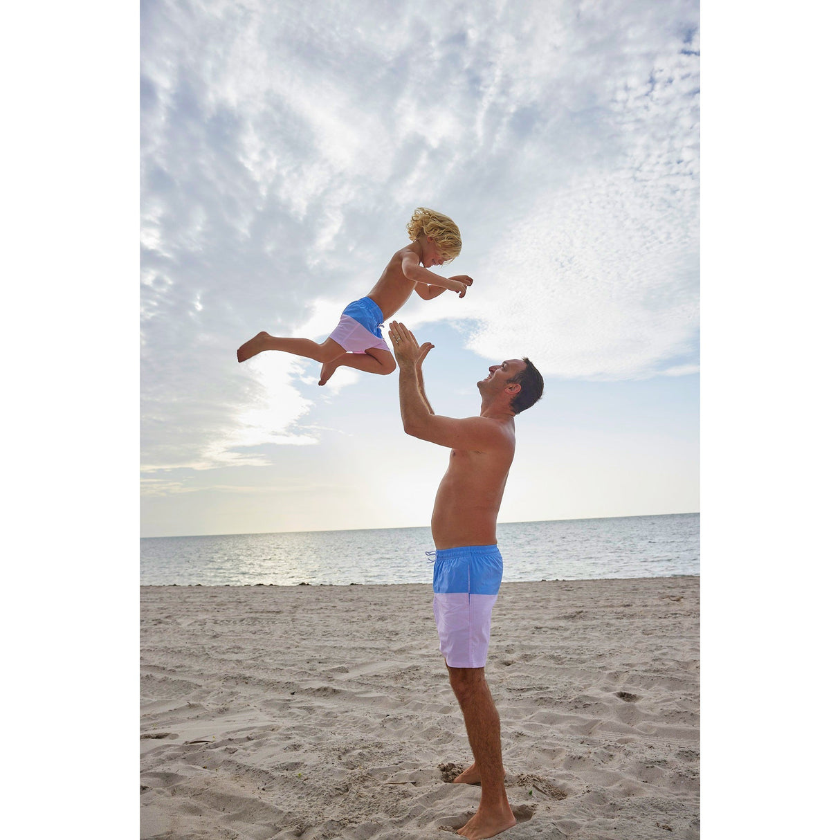 Coastal Cabana Men's Trunks - HoneyBug