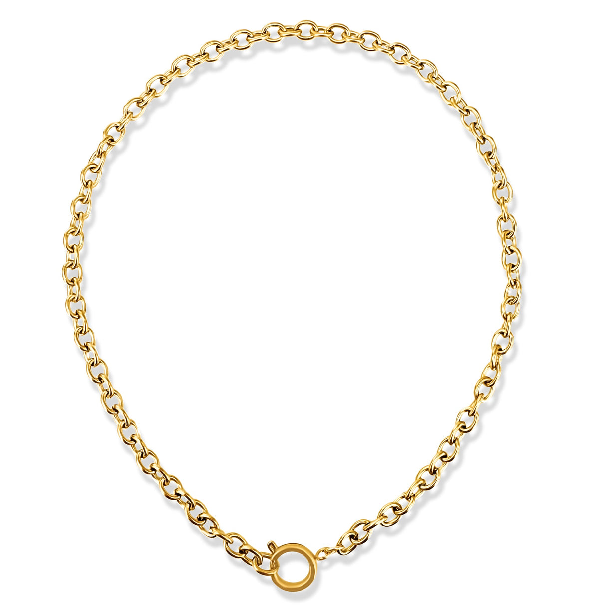 Melody Sailor Clasp Chain Necklace - HoneyBug