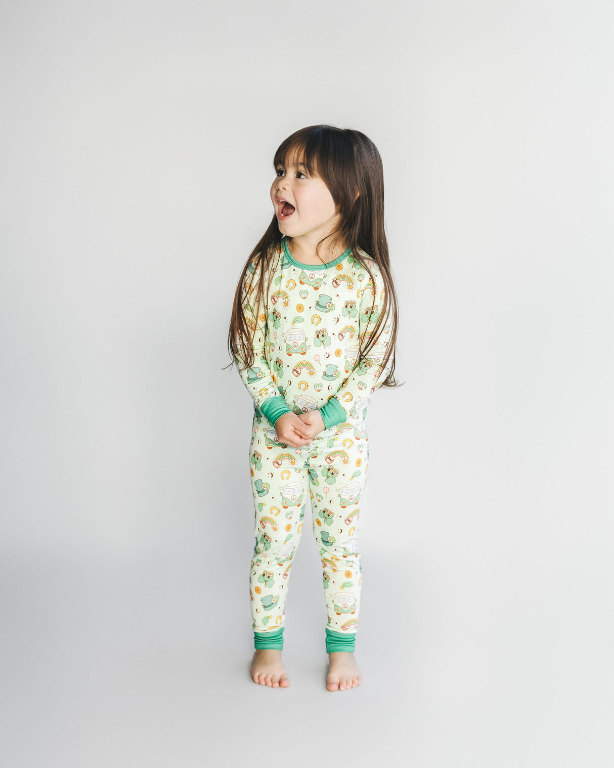 Bamboo Two Piece Set | St. Patrick's - HoneyBug