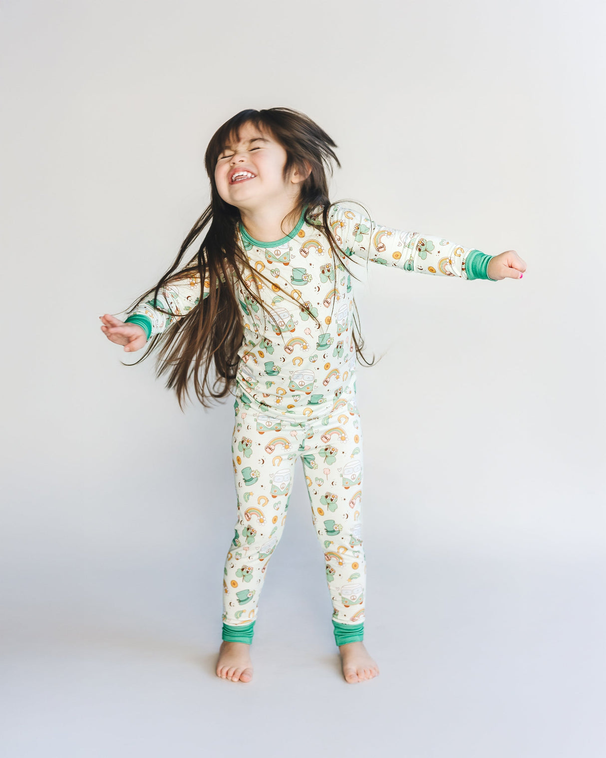 Bamboo Two Piece Set | St. Patrick's - HoneyBug