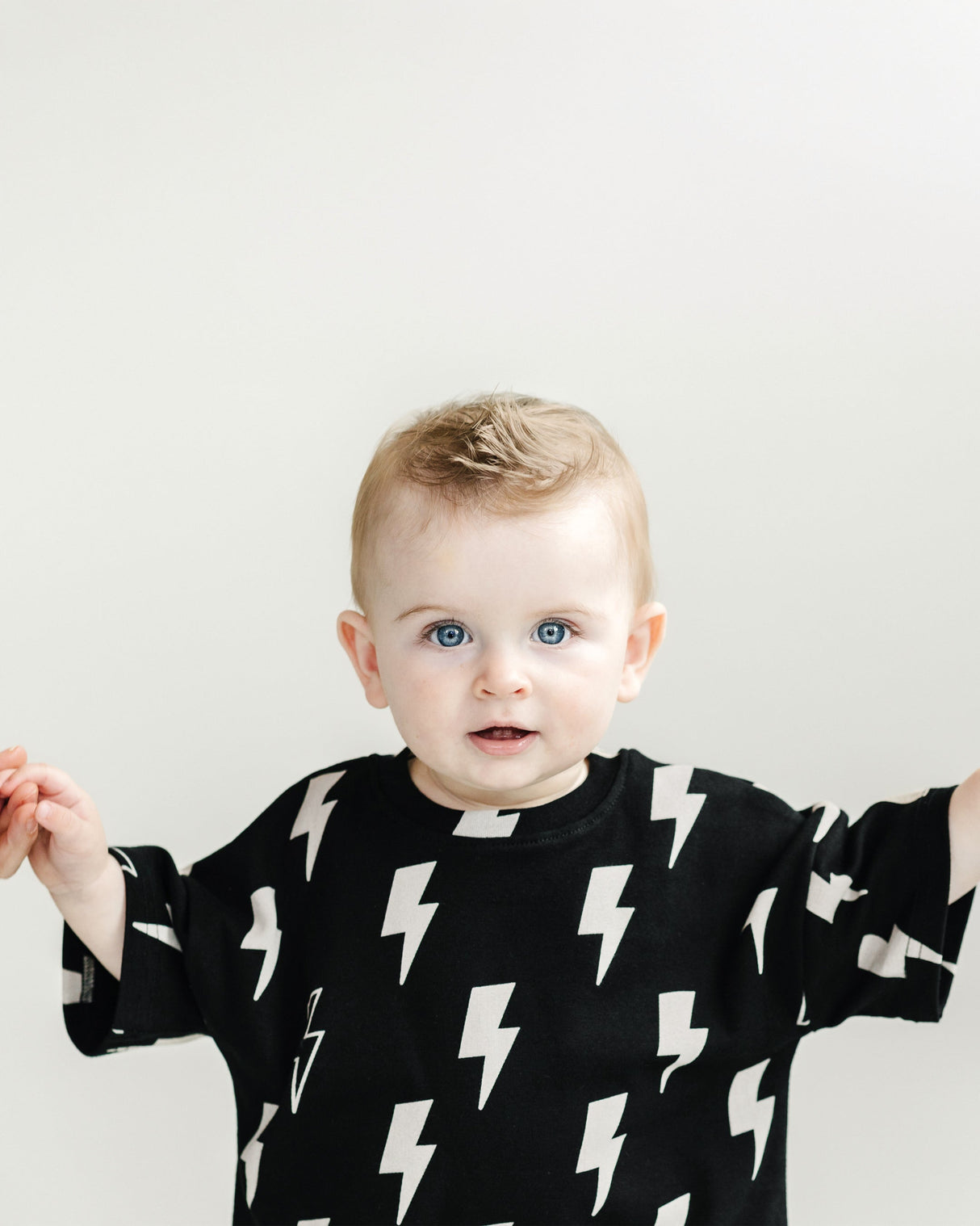 Shorts Set | Black Bolts - HoneyBug