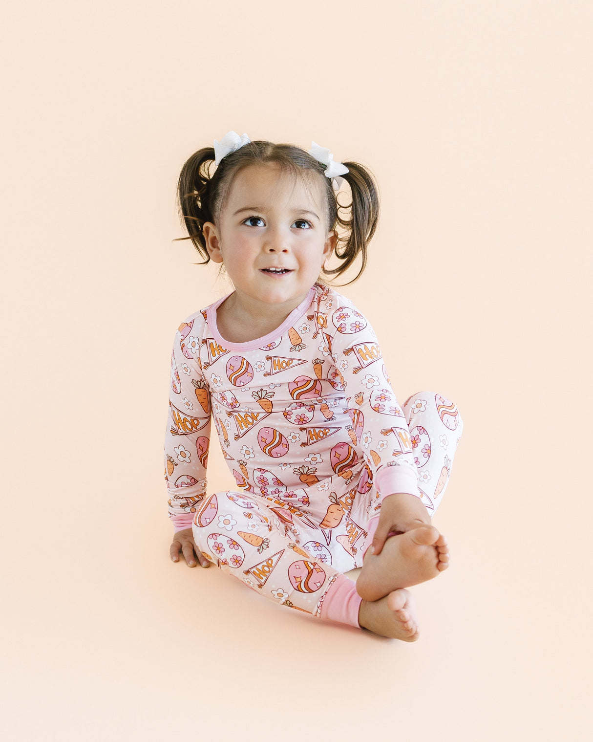 Bamboo Two Piece Set | Easter Hop - HoneyBug