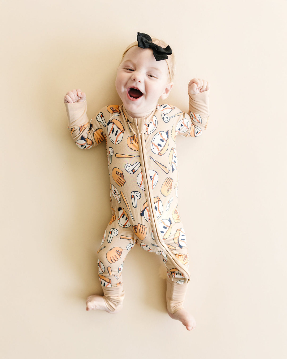 Bamboo Zip Romper | Cool Catch - HoneyBug