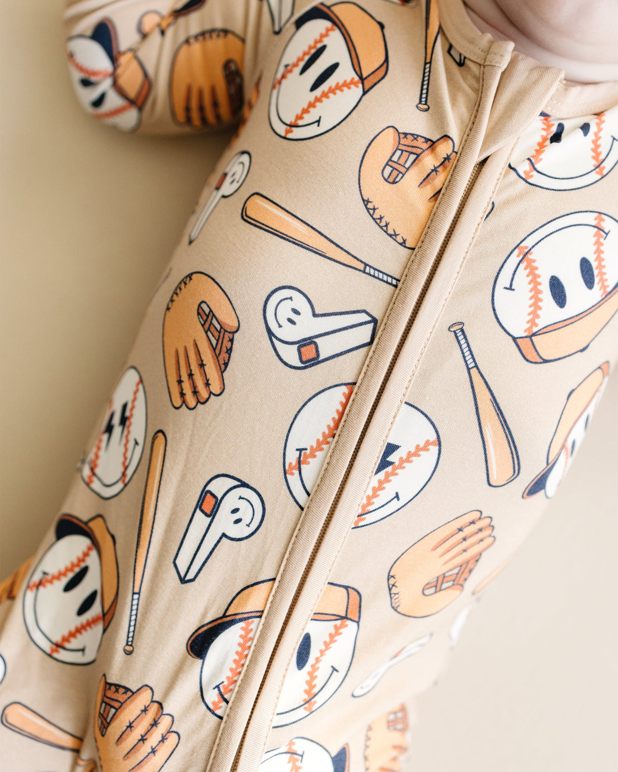 Bamboo Zip Romper | Cool Catch - HoneyBug