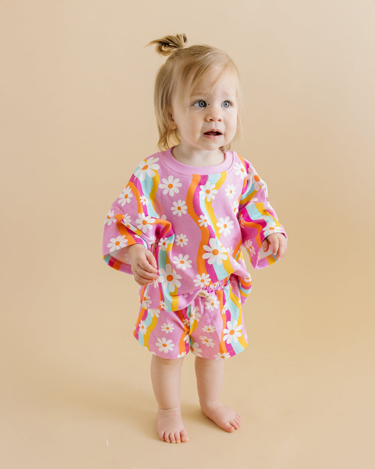 Shorts Set | Groovy Daisy - HoneyBug