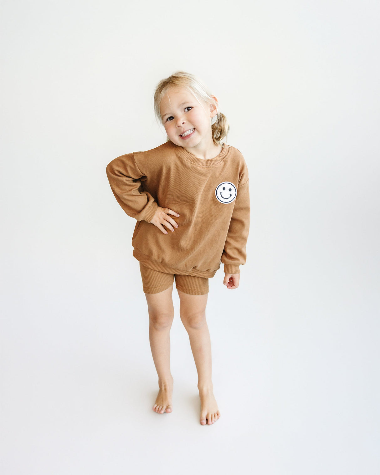 Biker Shorts Set | Rust - HoneyBug
