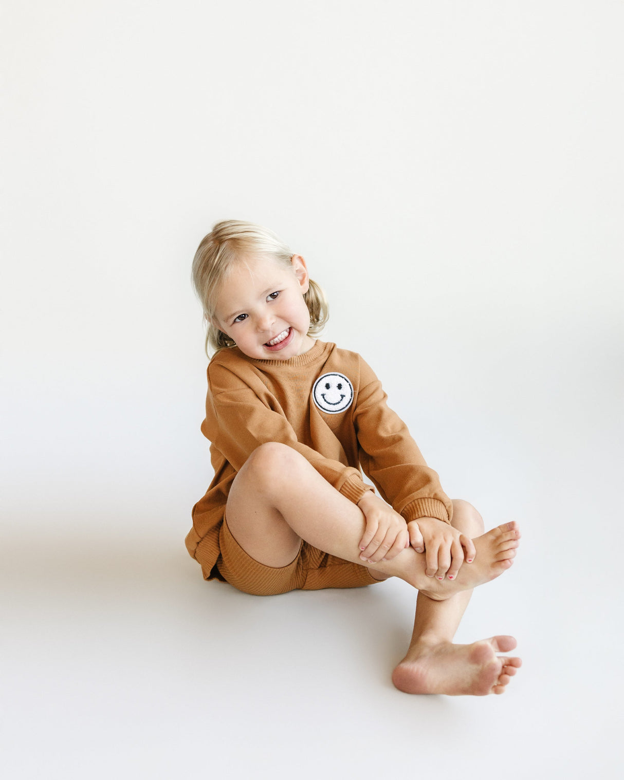 Biker Shorts Set | Rust - HoneyBug