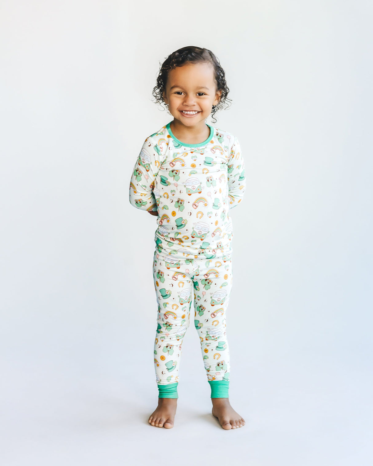 Bamboo Two Piece Set | St. Patrick's - HoneyBug