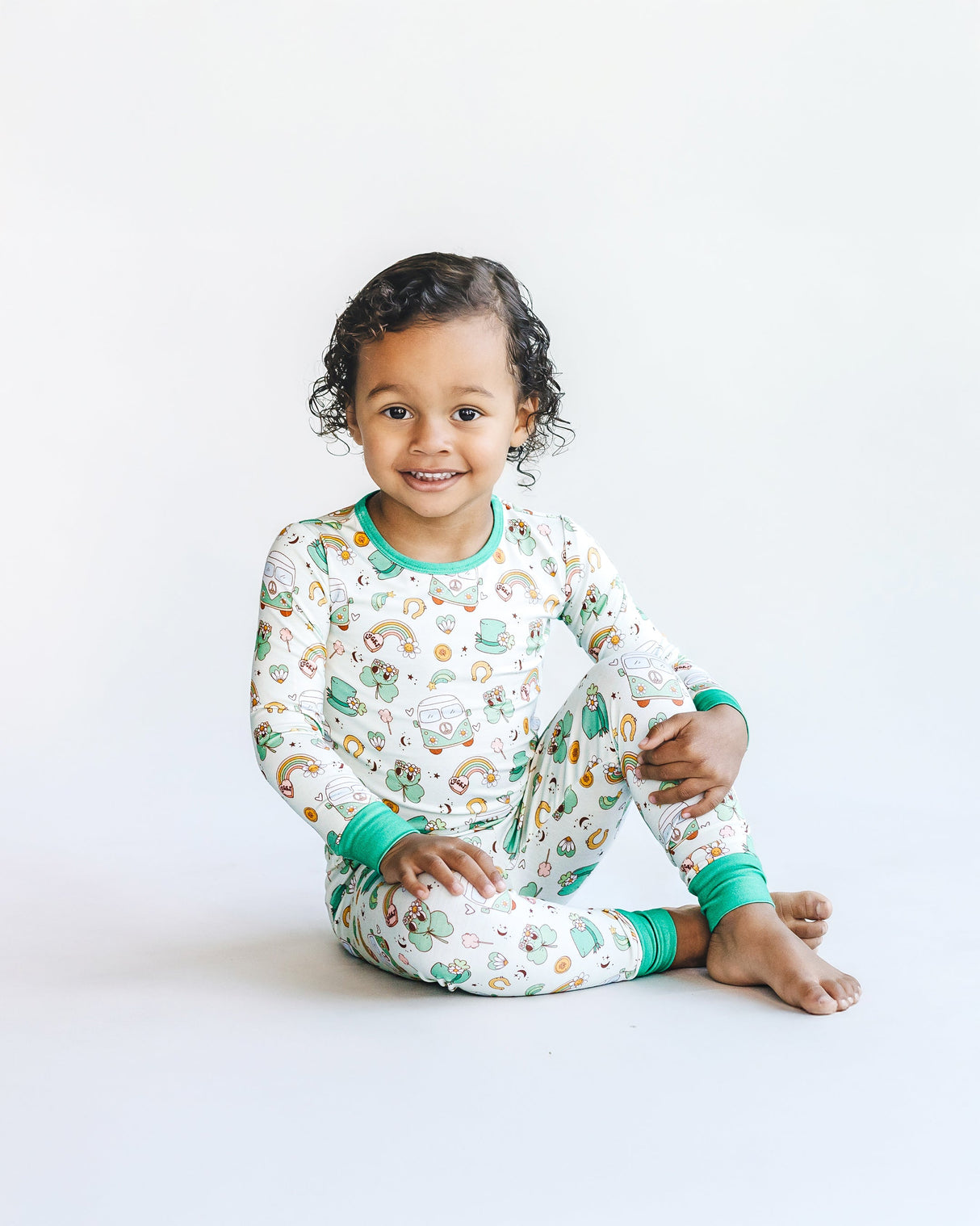 Bamboo Two Piece Set | St. Patrick's - HoneyBug