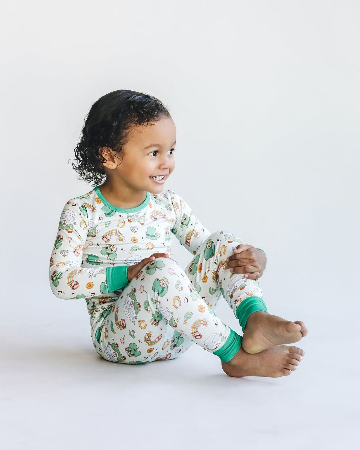 Bamboo Two Piece Set | St. Patrick's - HoneyBug