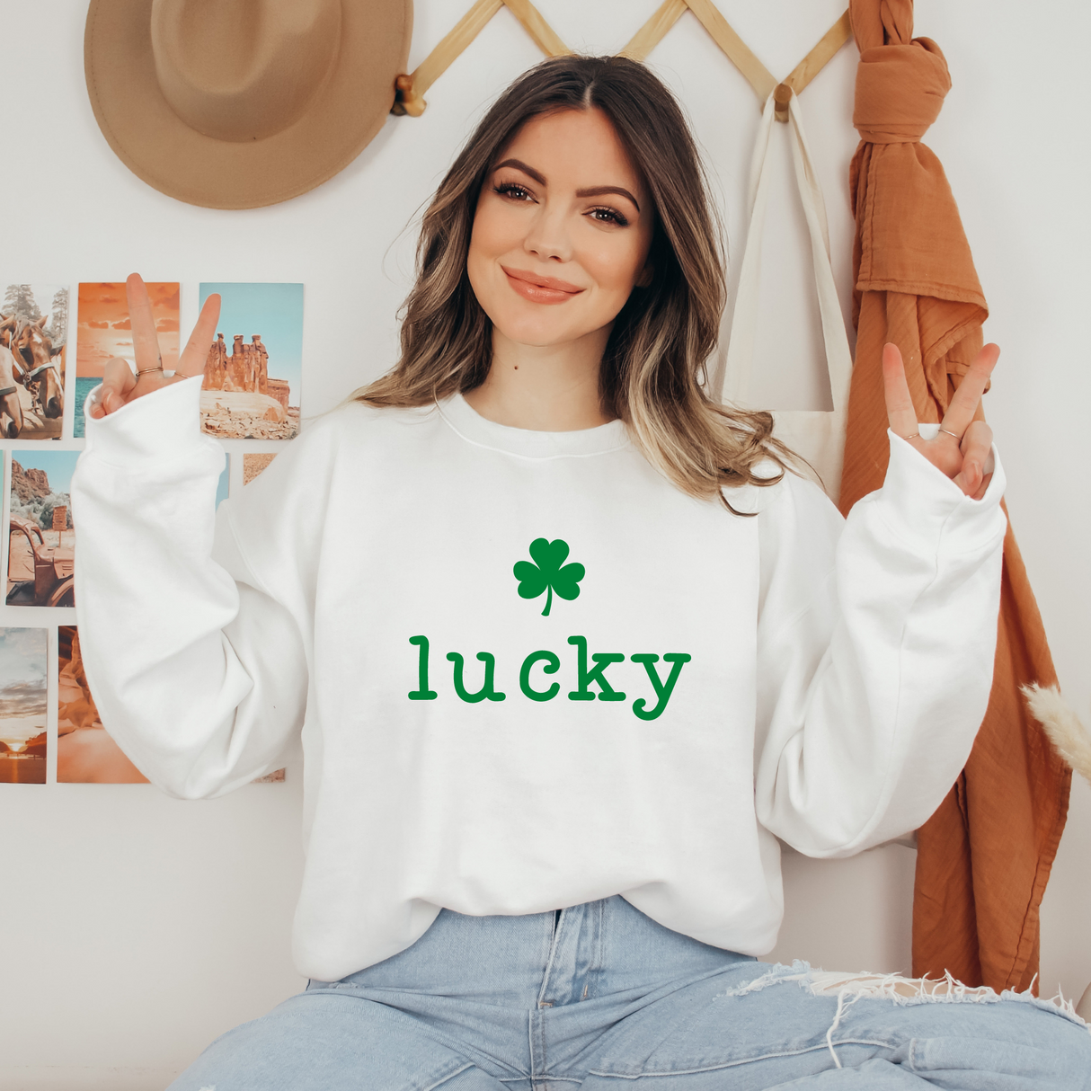 Lucky Shamrock Sweatshirt