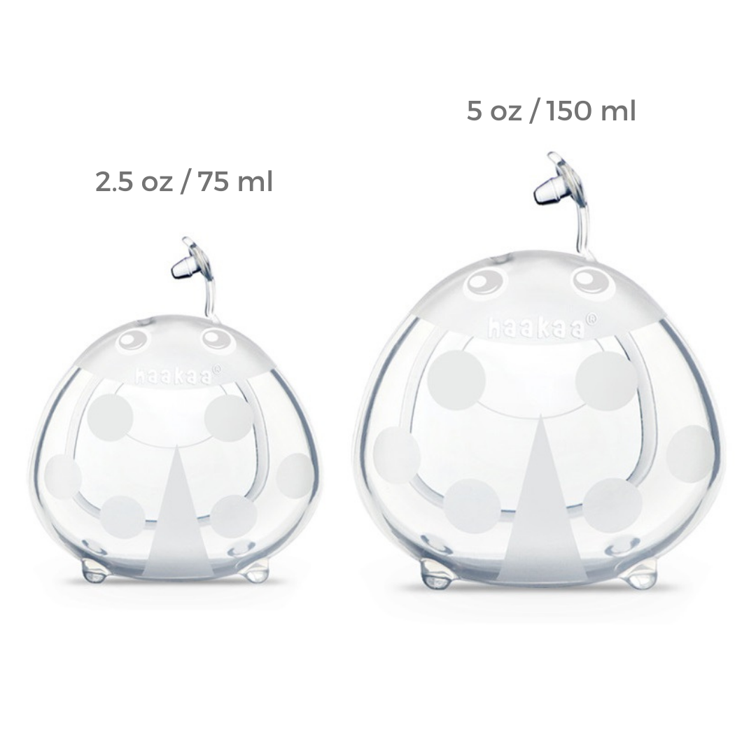 Haakaa Ladybug Silicone Milk Collector 5 oz/150 ml - HoneyBug