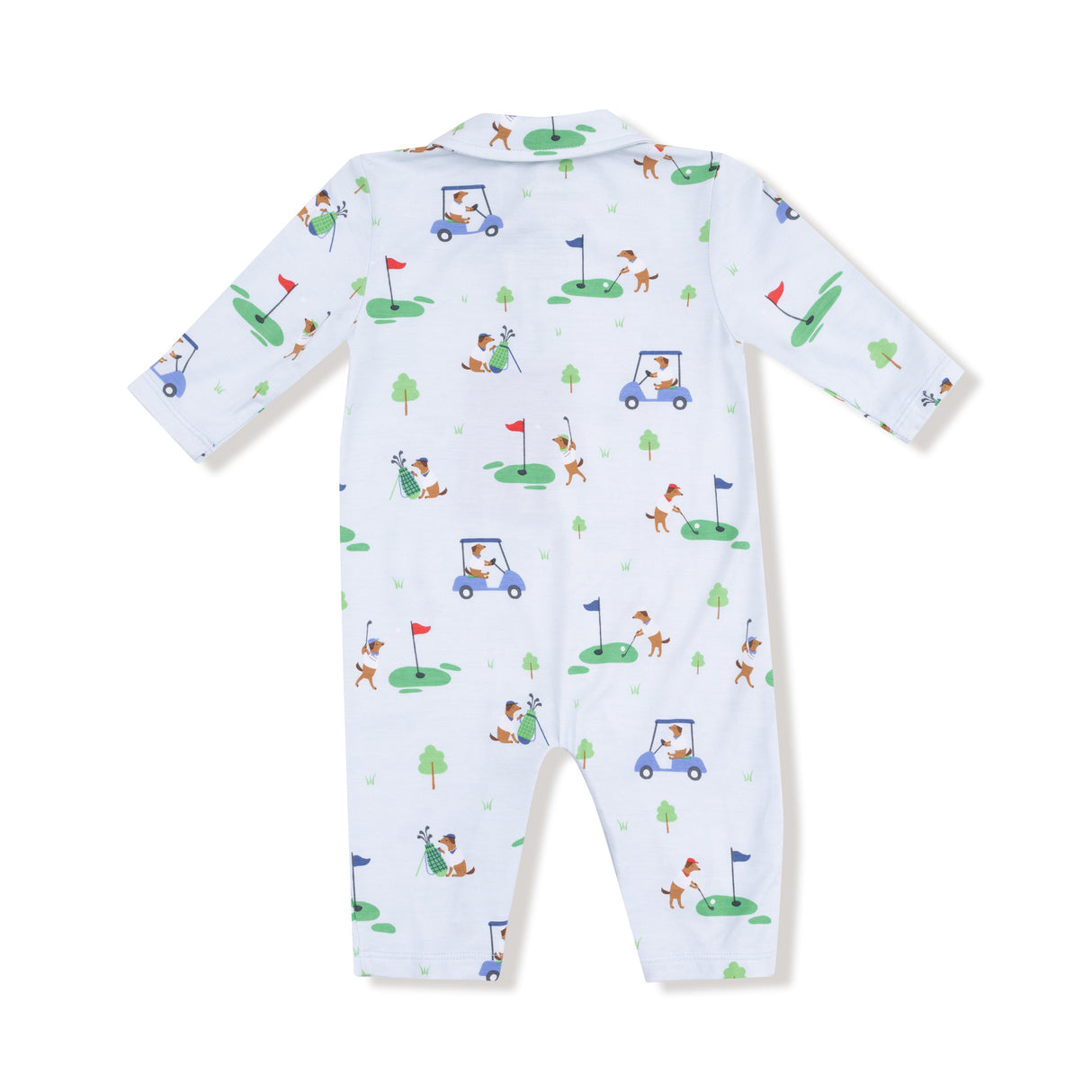Polo Romper - HoneyBug