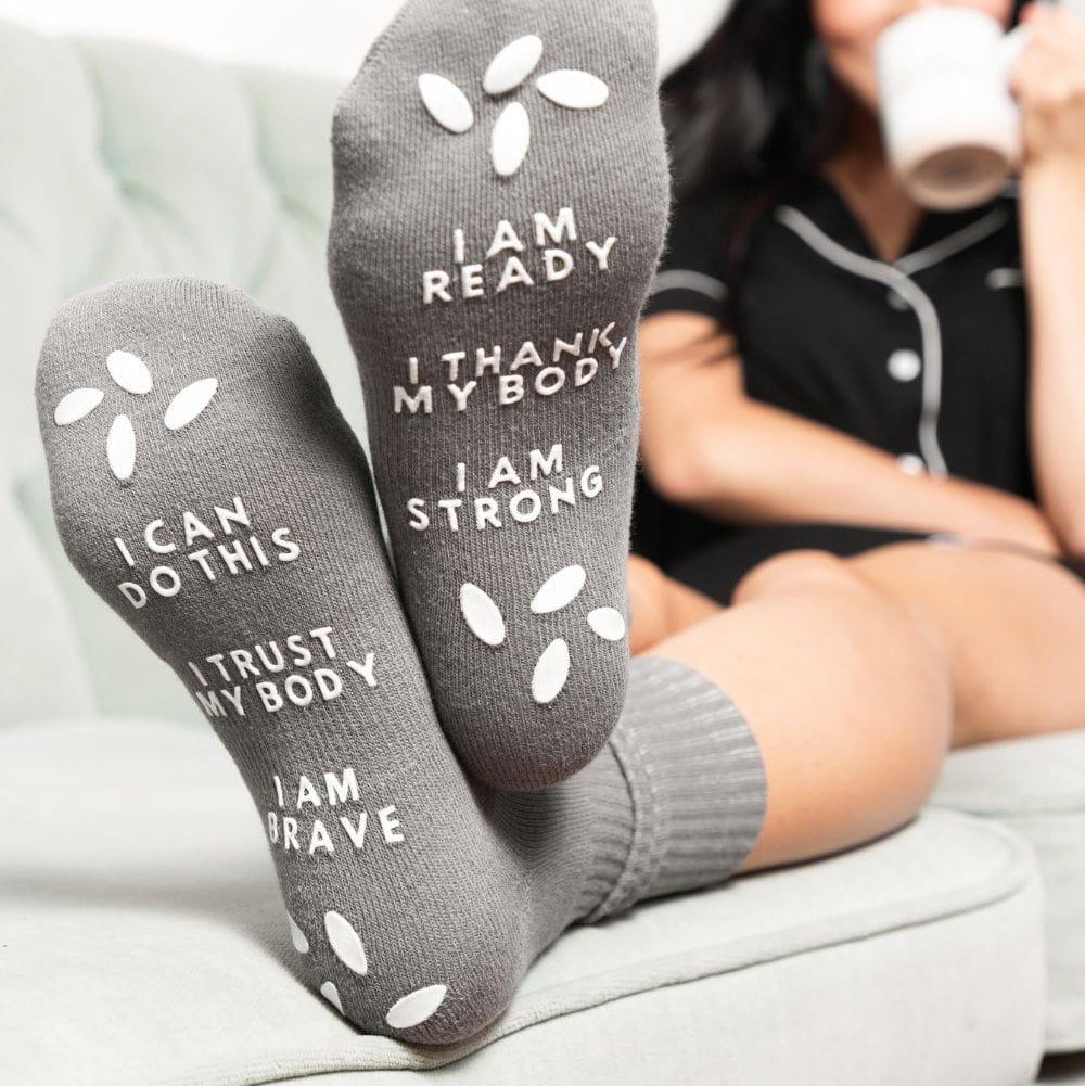 Birthing Affirmation Hospital Socks