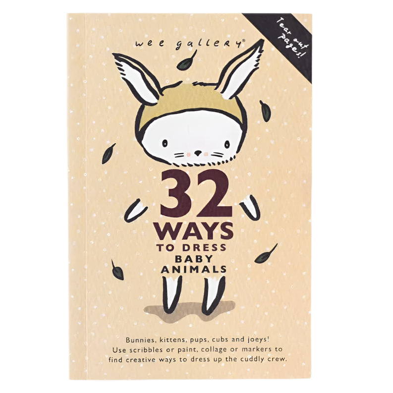 32 Ways to Dress Baby Animals - Activity Book - HoneyBug