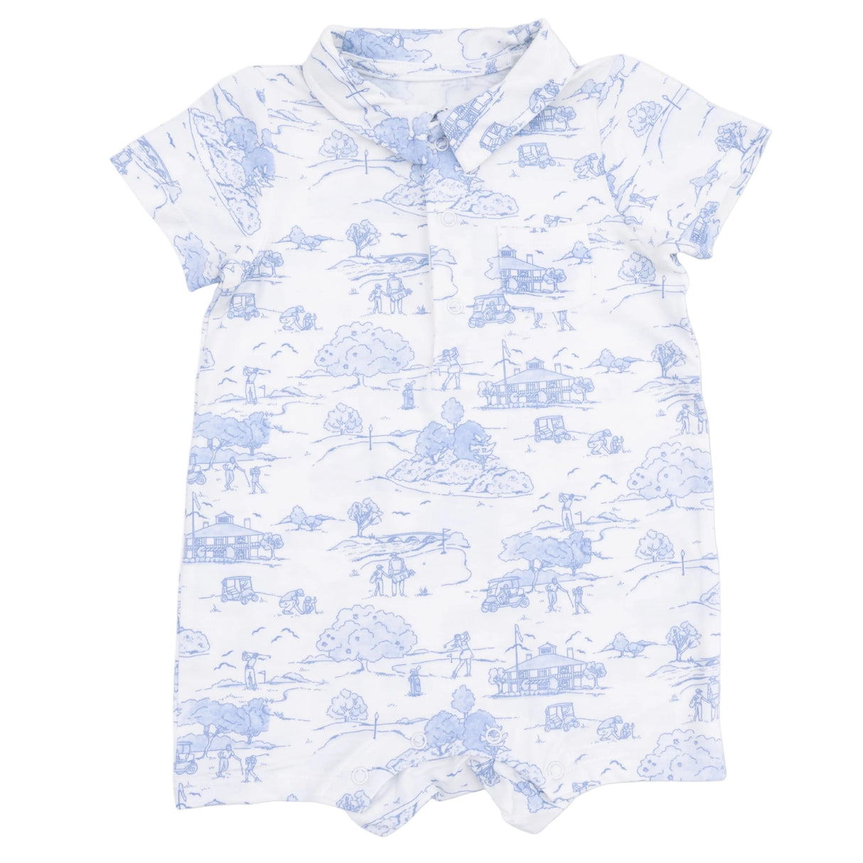 Golf Toile - Polo Shortie