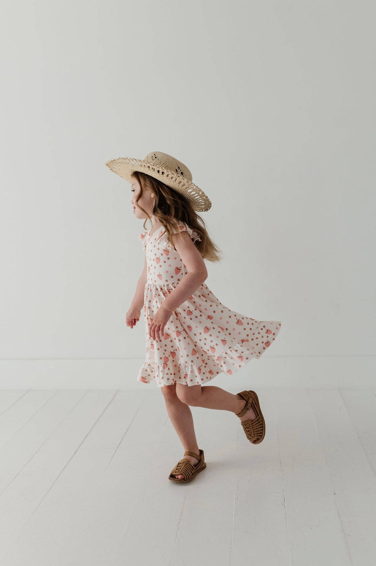 Girl's Sleeveless Twirl Dress