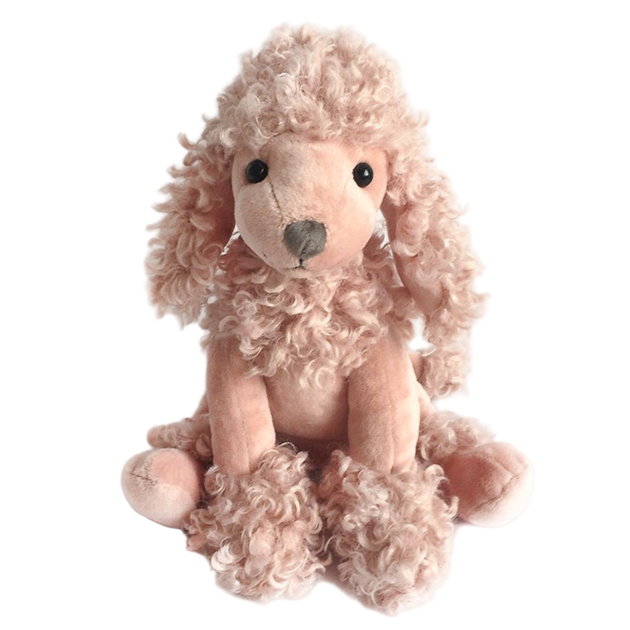 Paris Mauve Poodle Plush Toy - HoneyBug