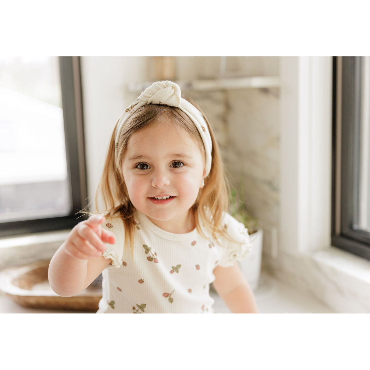 Ribbed Cotton - Raspberries Collection - Short Sleeve Lounge Set - HoneyBug