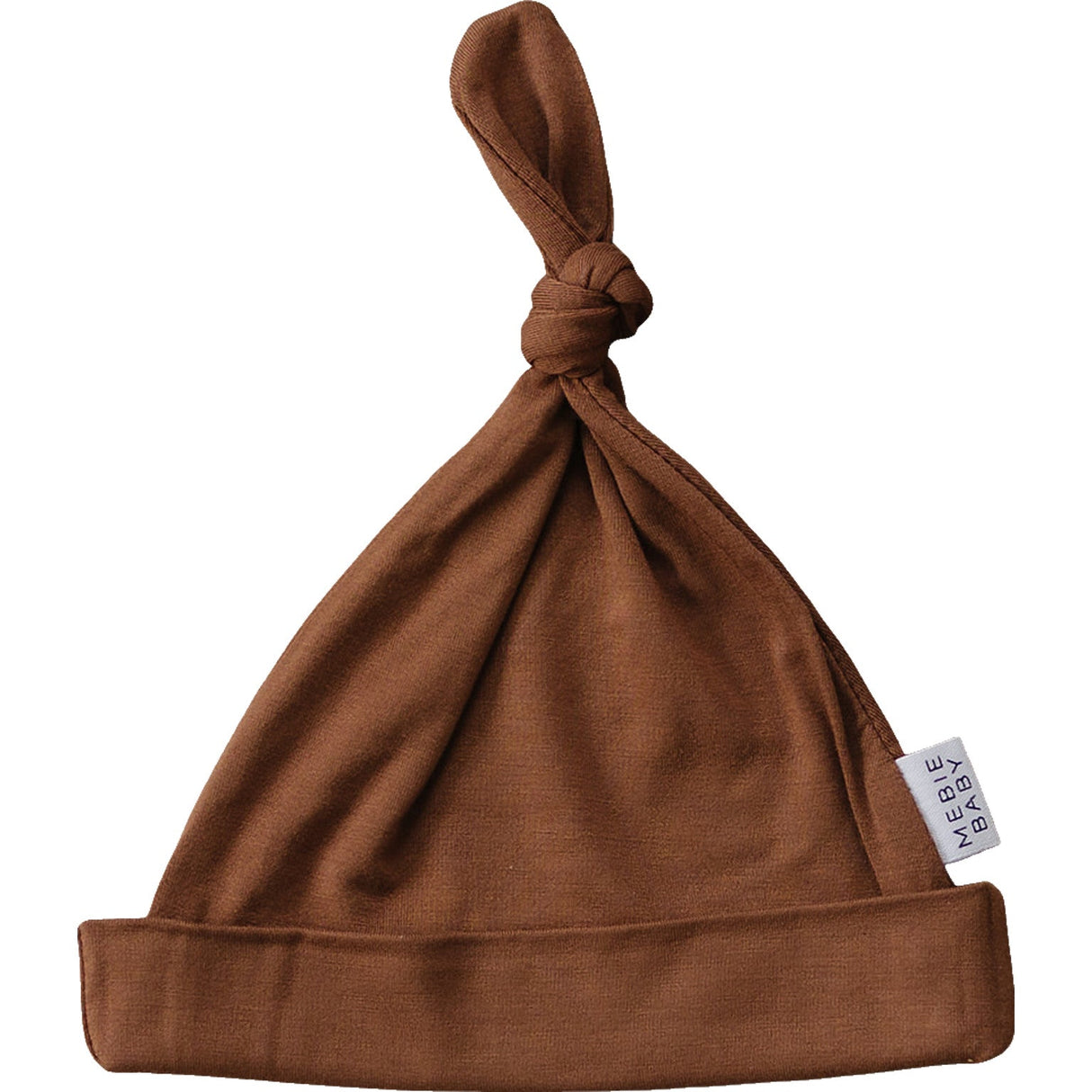 Rust Bamboo Newborn Knot Hat - HoneyBug