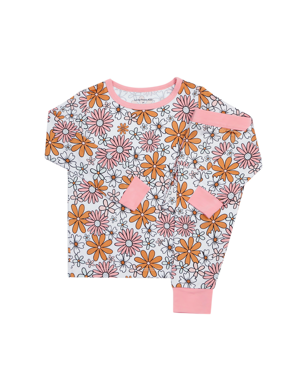 Bamboo Two Piece Set | Retro Garden - HoneyBug