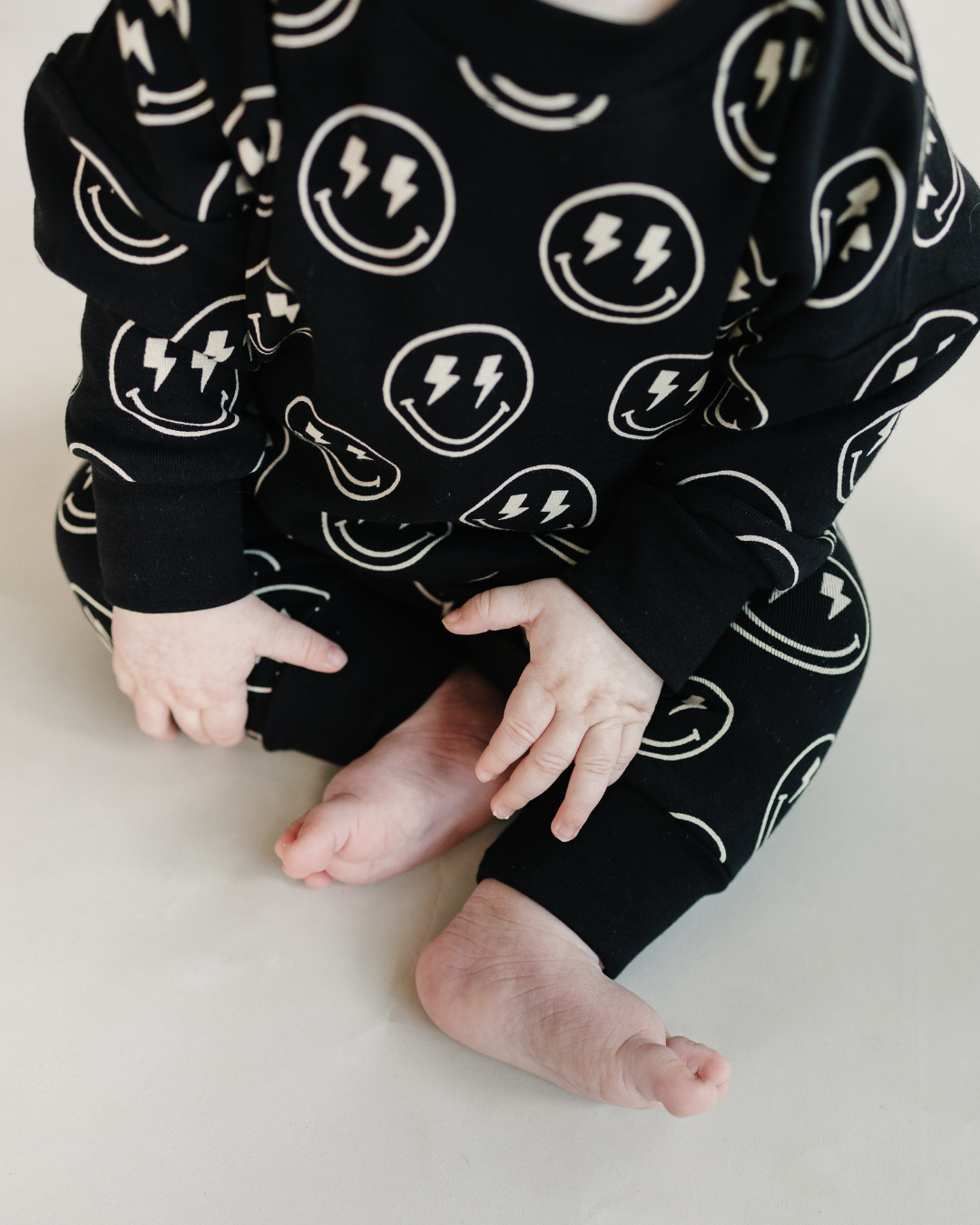 Jogger Set | Electric Smiley - HoneyBug