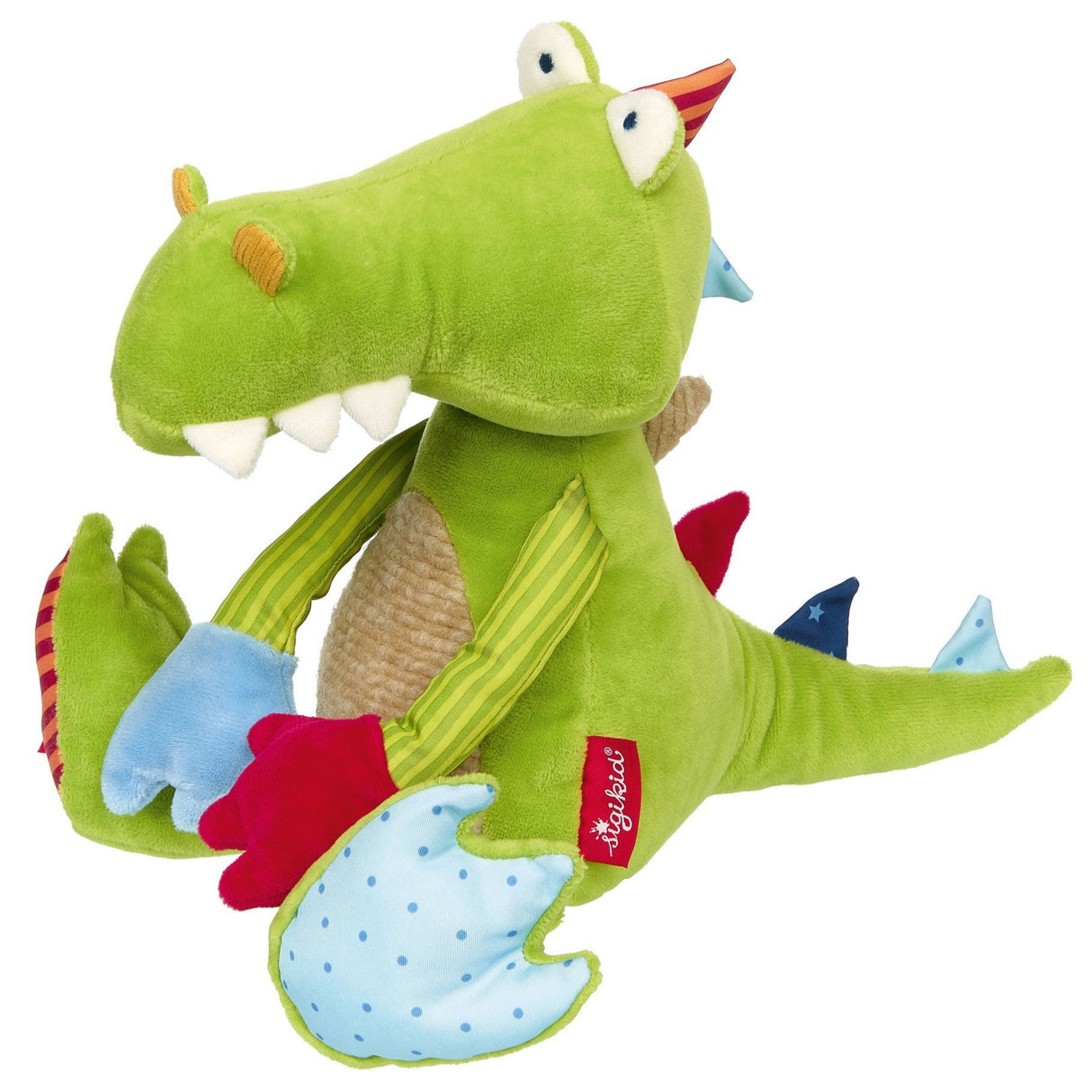 Patchwork Dragon Plush Toy - HoneyBug
