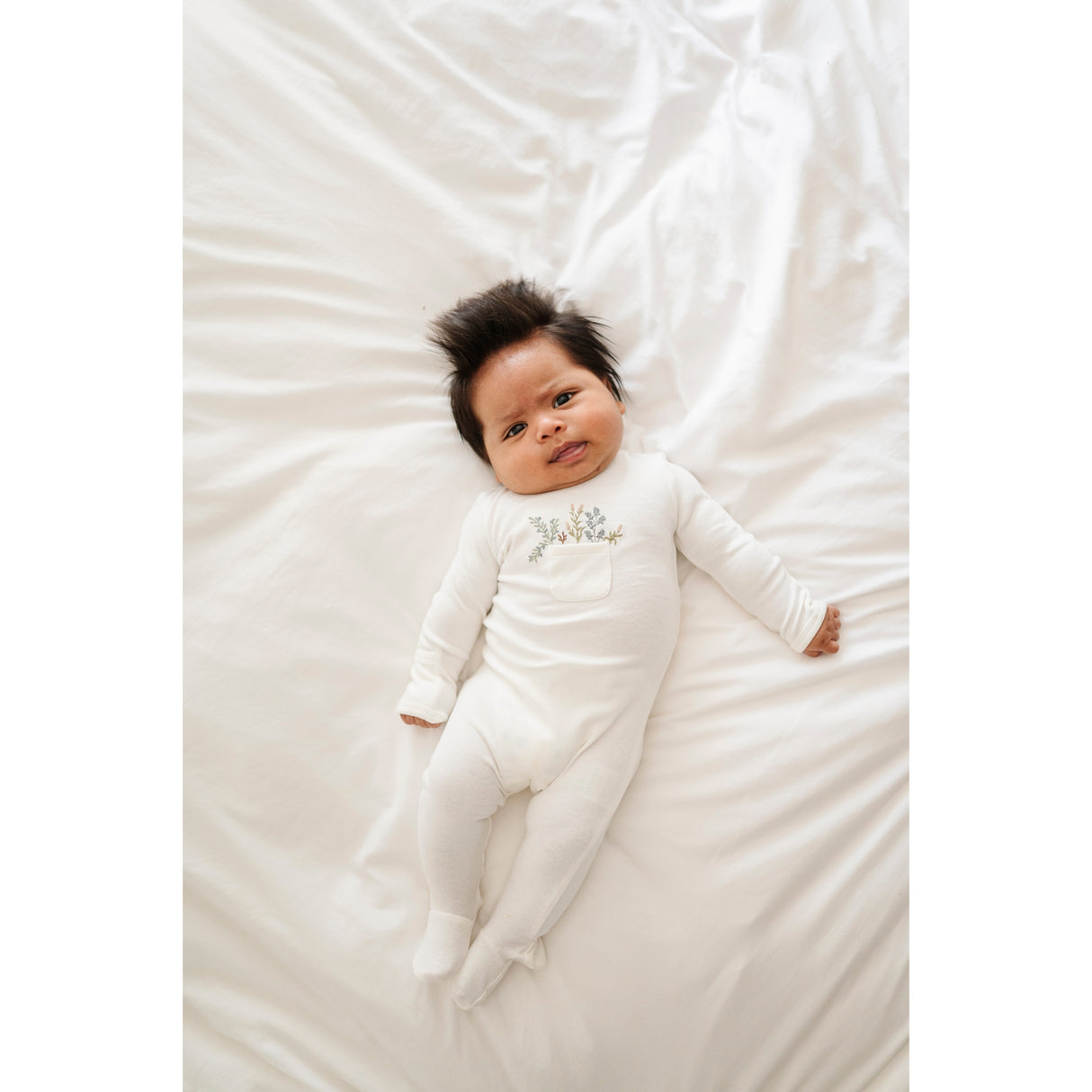 Cotton - Pocket Full of Flowers Collection - Blanket - HoneyBug