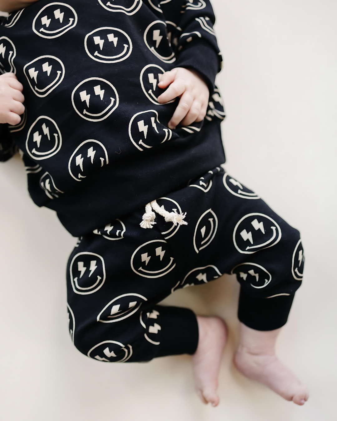 Jogger Set | Electric Smiley - HoneyBug