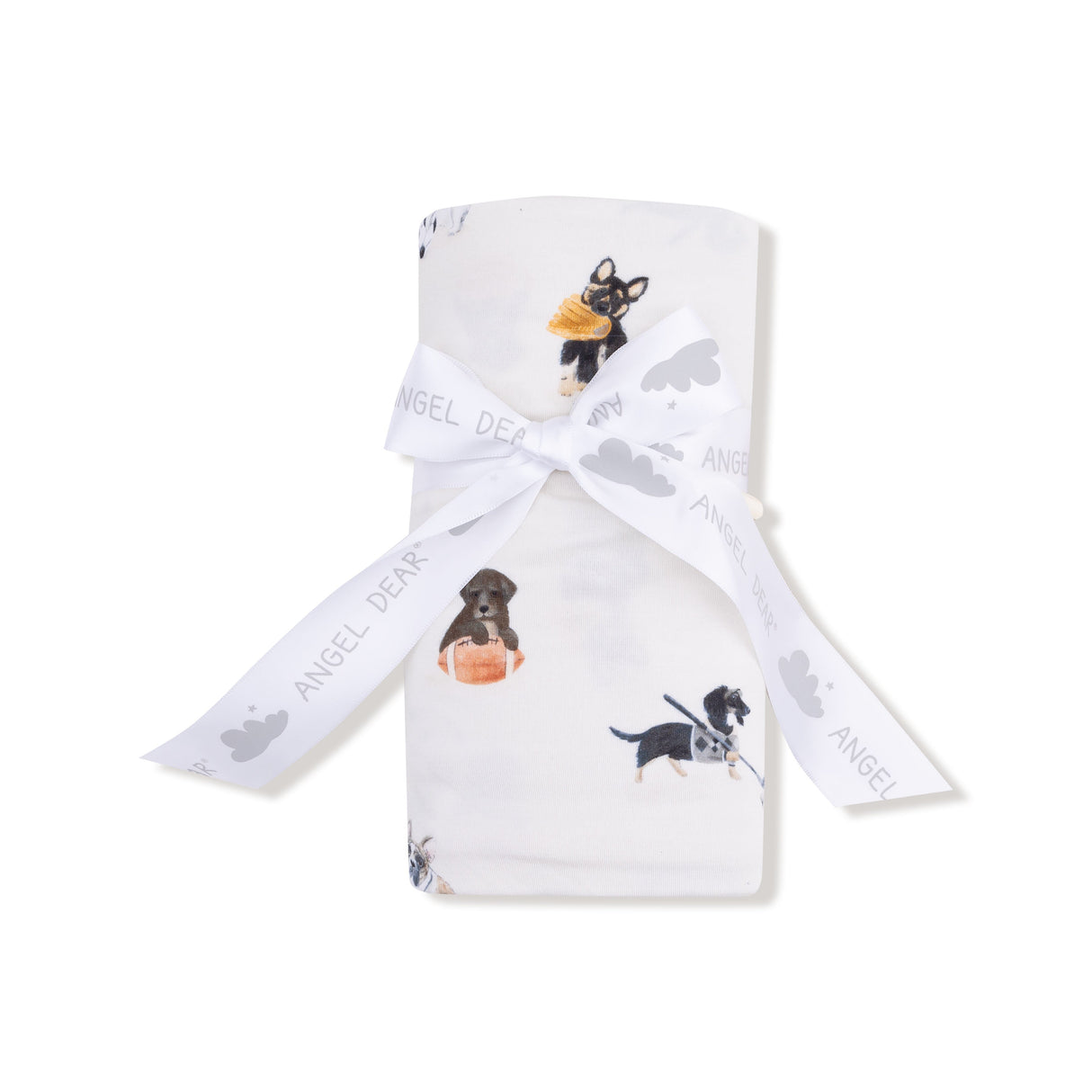 Swaddle Blanket - Sporty Puppies - HoneyBug