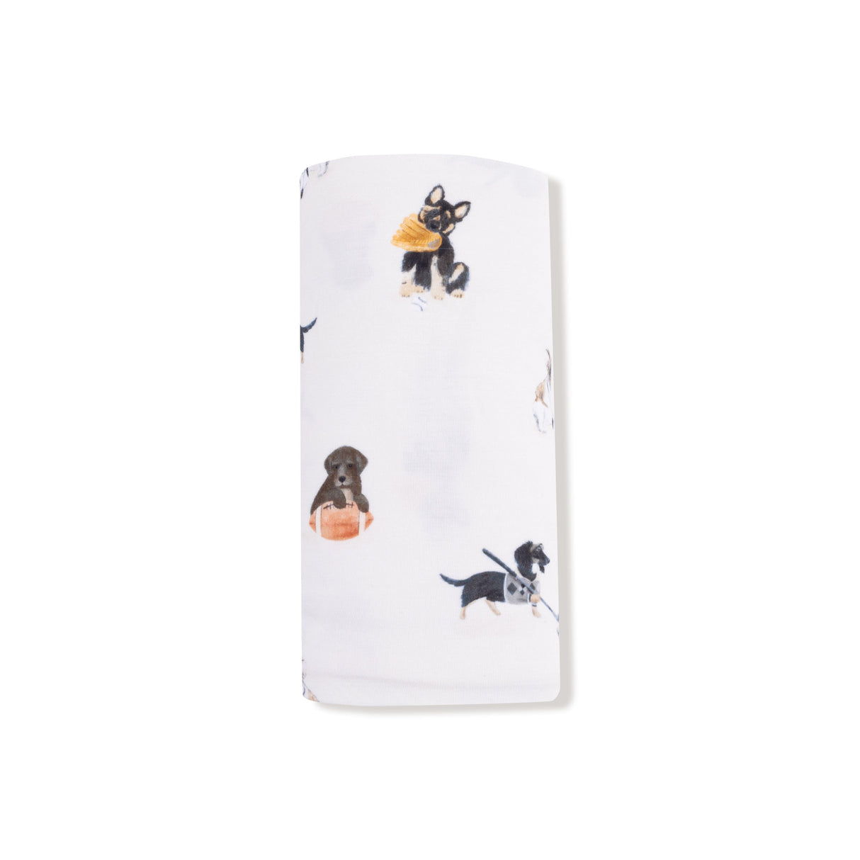 Swaddle Blanket - Sporty Puppies - HoneyBug