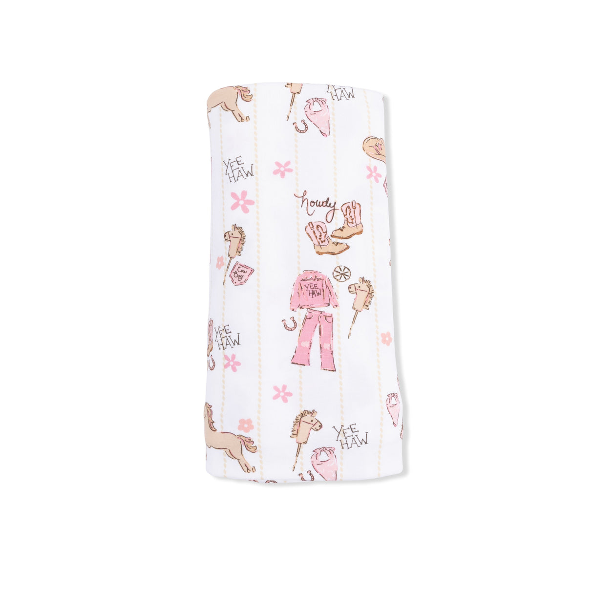 Cowgirl Nursery - Swaddle Blanket