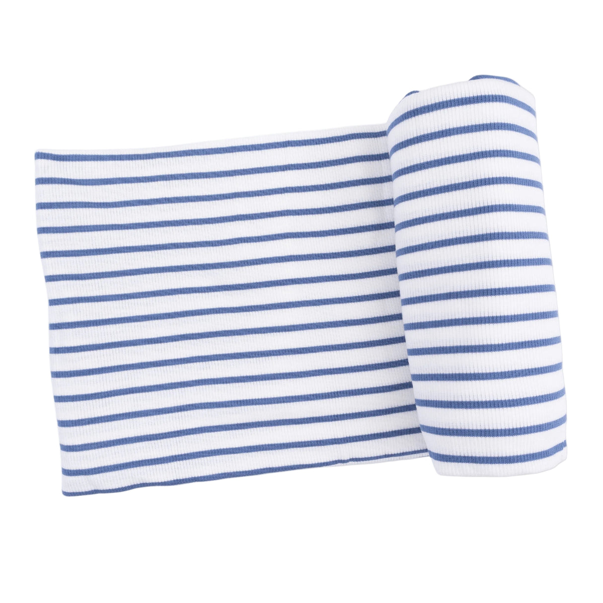 Navy Stripe - Swaddle Blanket