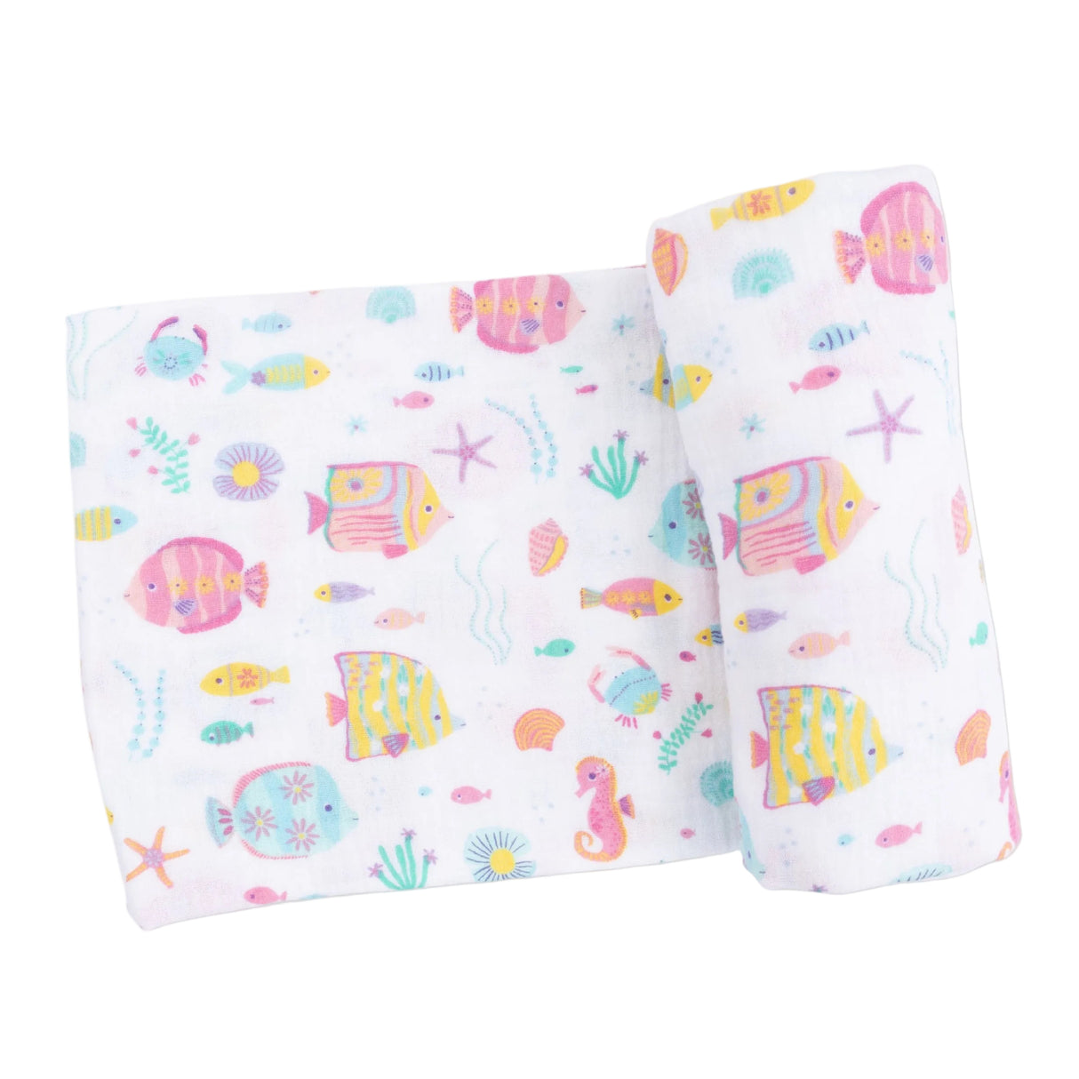 Sunny Coral Reef Fish - Swaddle Blanket