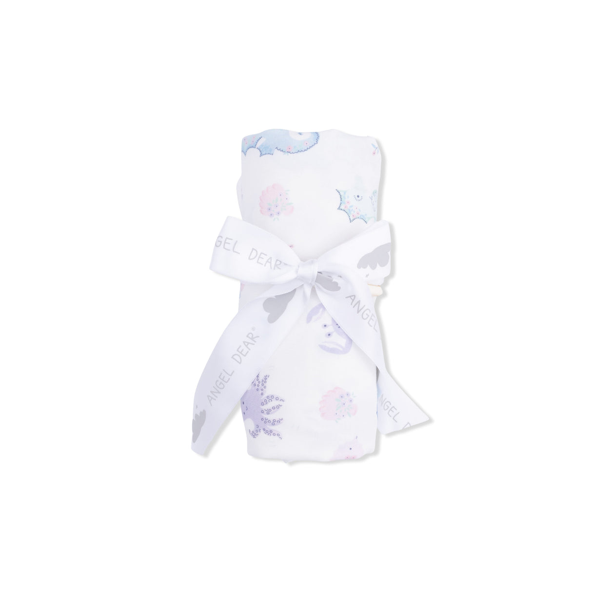 Floral Sea Creatures - Swaddle Blanket