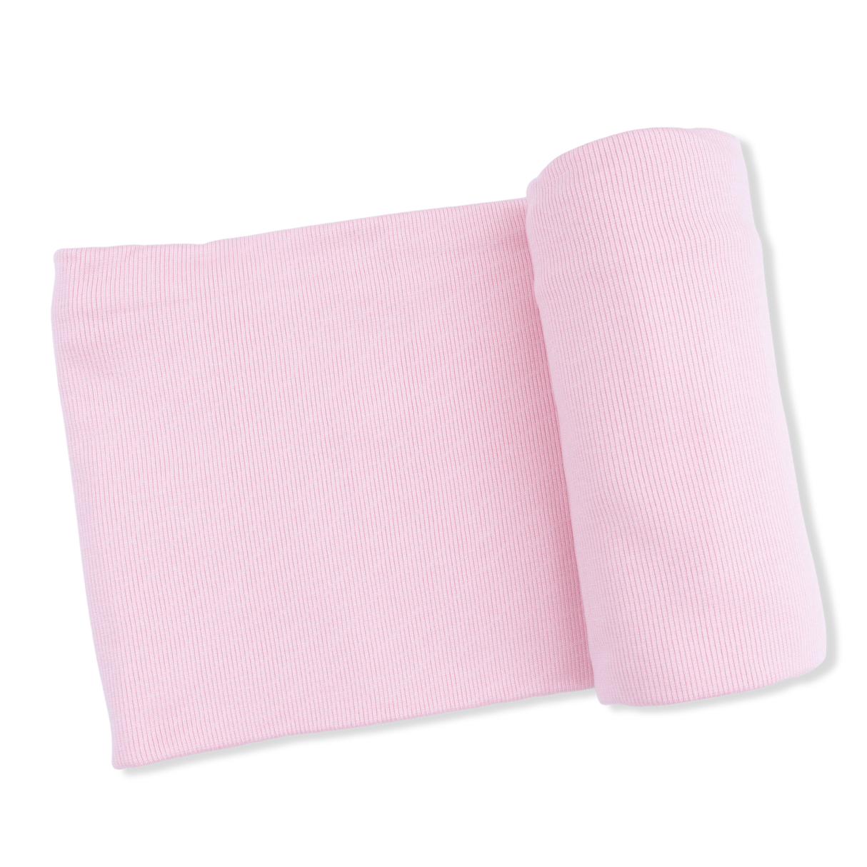 Solid Romance Rose Rib - Swaddle Blanket