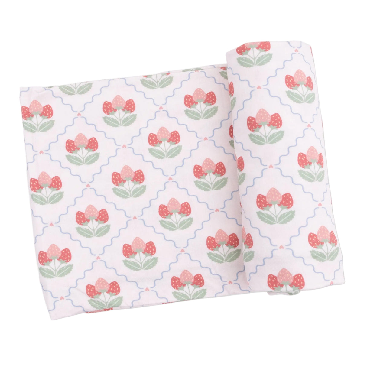 Sweet Strawberries - Swaddle Blanket