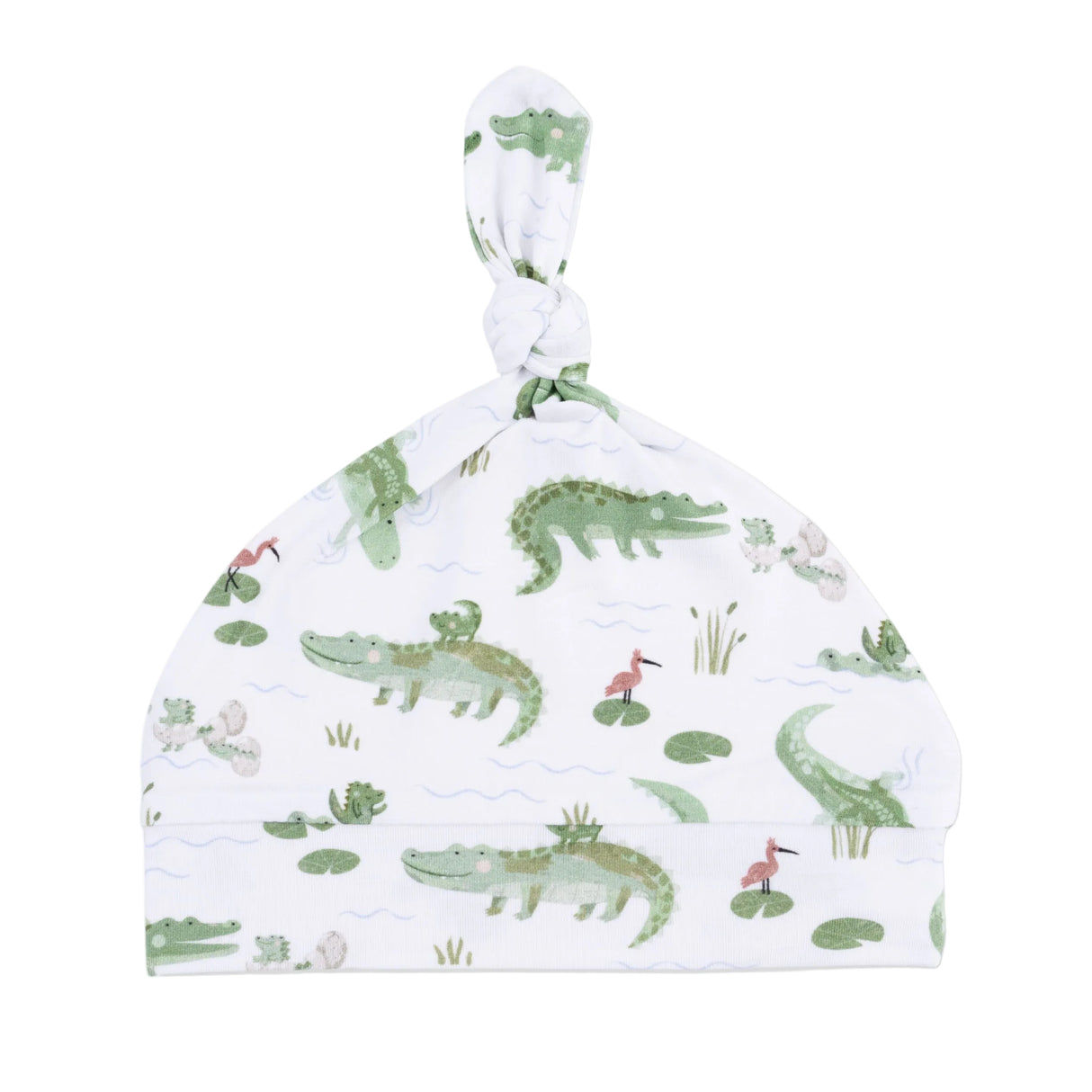 Crayon Alligators - Knotted Hat
