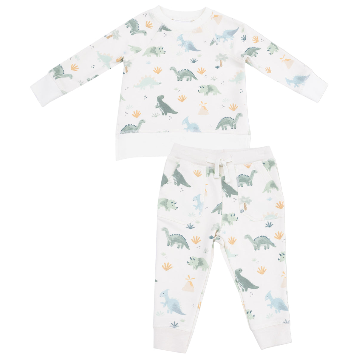 Raglan Sweatshirt + Jogger Set - HoneyBug