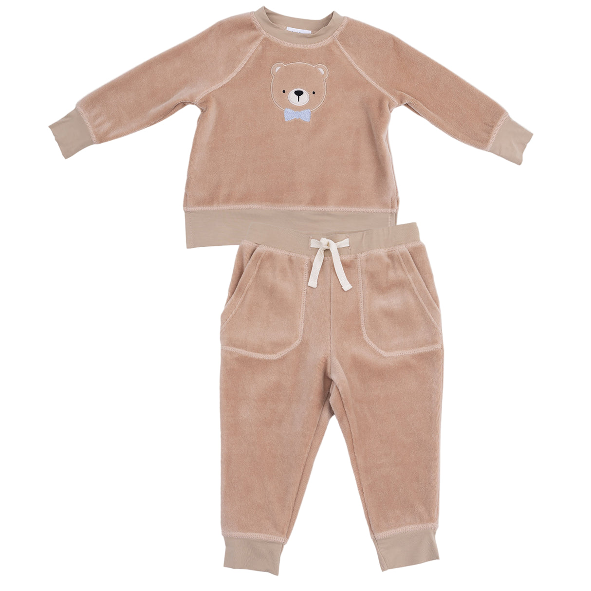 Raglan Sweatshirt + Jogger Set - HoneyBug