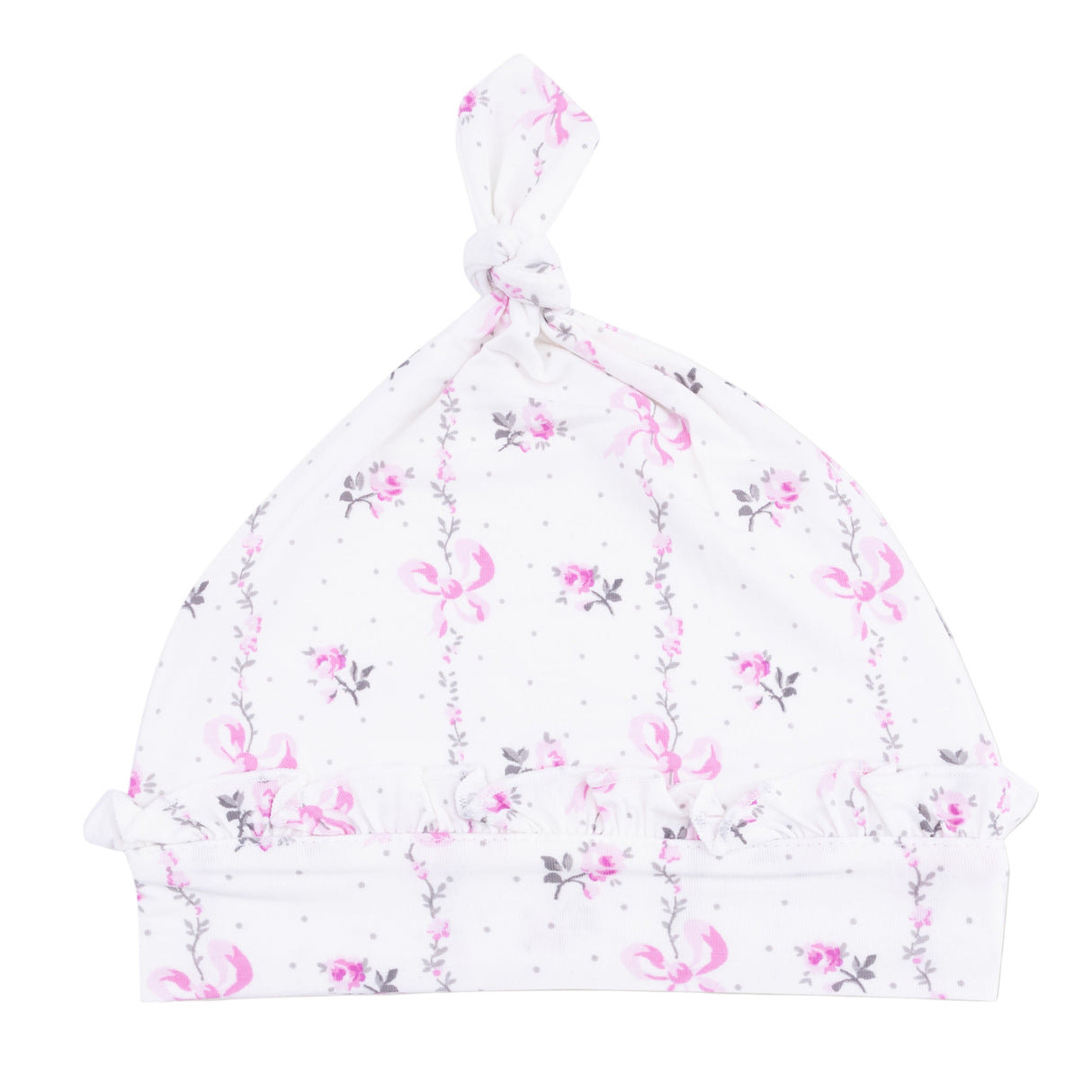 Ruffle Knotted Hat - HoneyBug