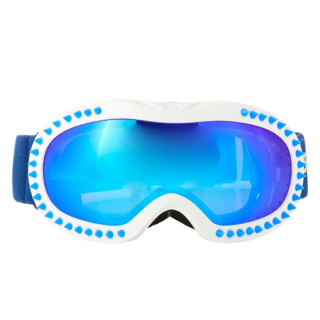 Icicle in White Kids' Ski Goggles - HoneyBug