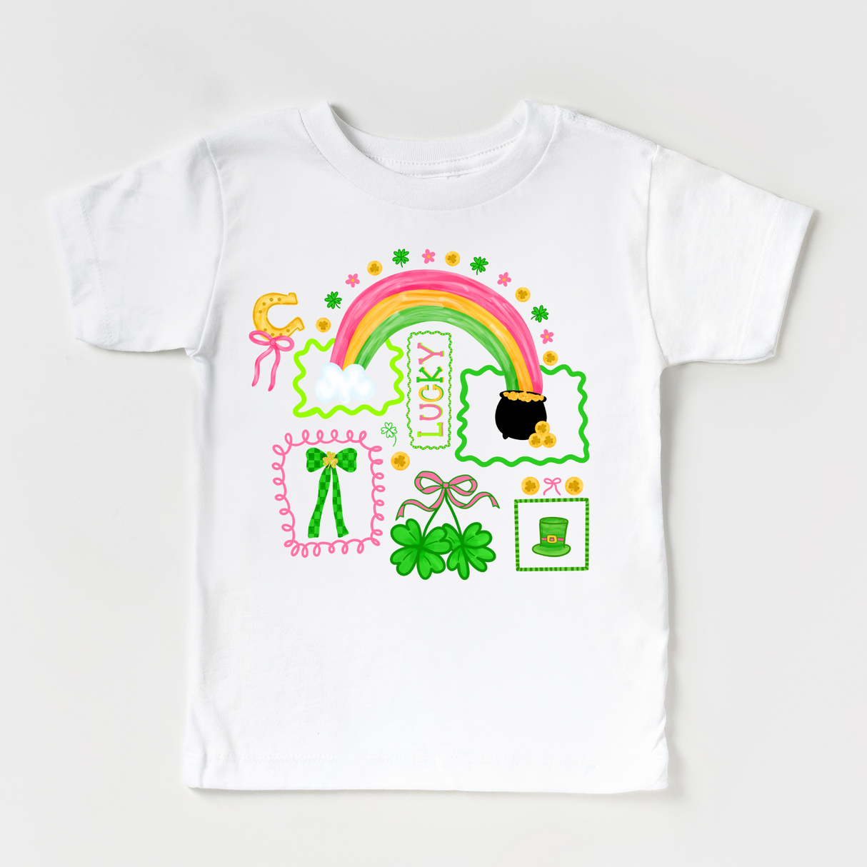 Lucky Doodles Rainbow Pot of Gold