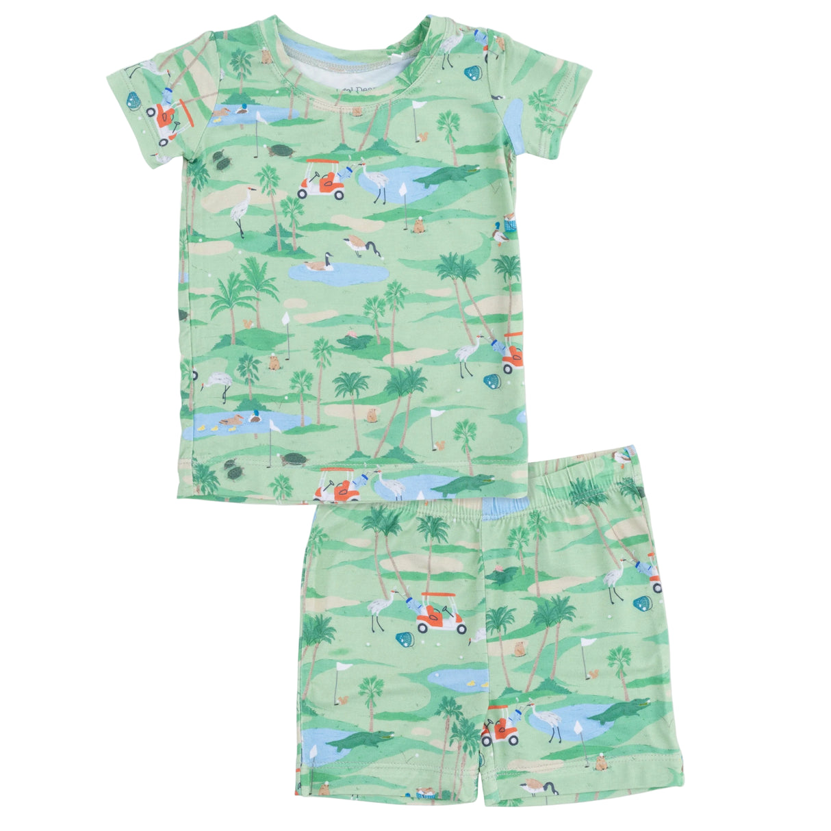 Golf Oasis Animals - Loungewear Short Set