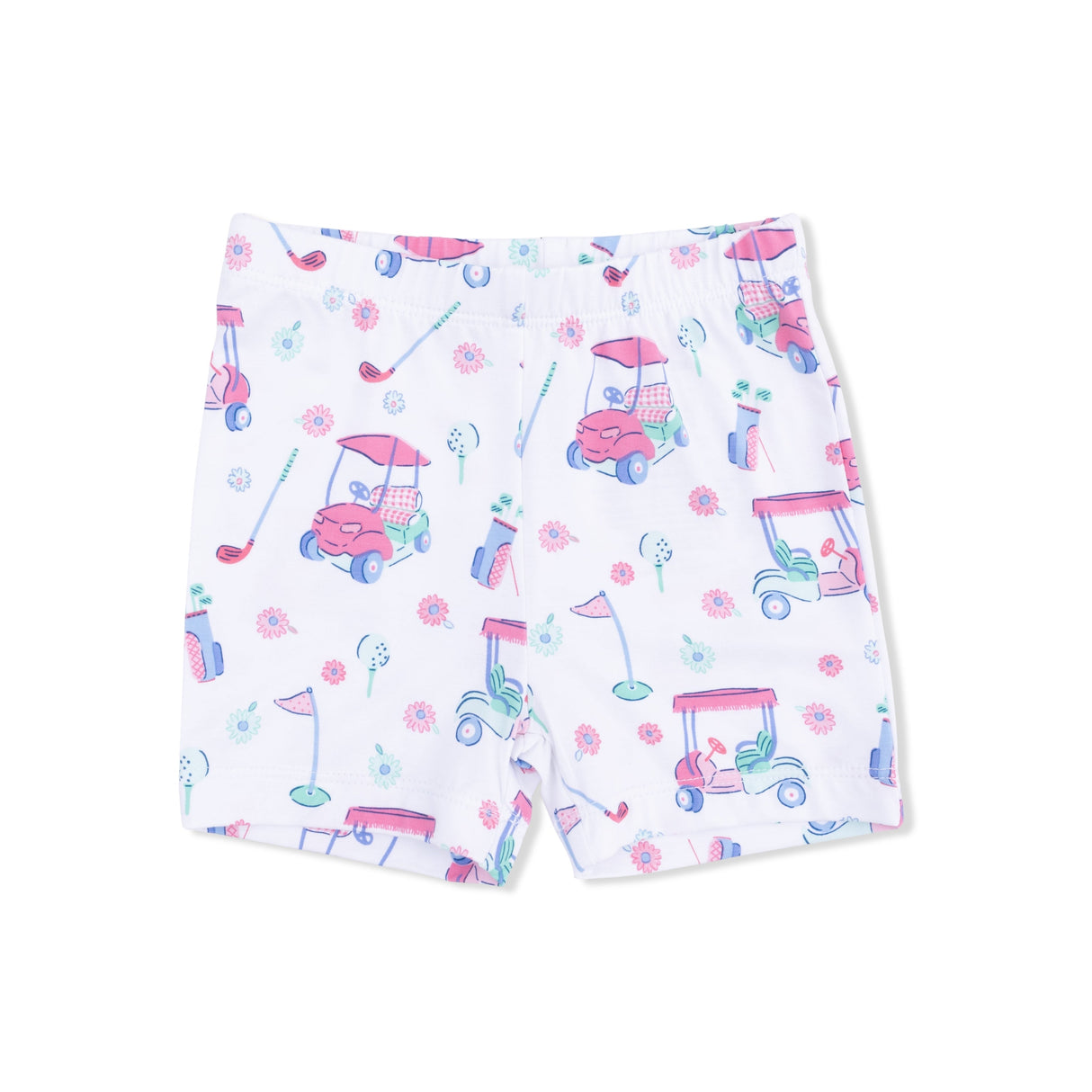Golf Carts and Flowers - Loungewear Short Set